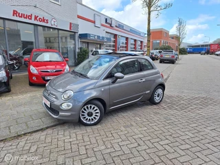 FIAT 500 0.9 TWINAIR TURBO LOUNGE / Schuif-open dak / navigatie