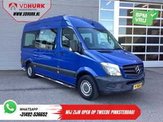 Mercedes-Benz Sprinter 213 2.2 CDI Aut. L2H2 €11.979,- Incl. BTW BPM VRIJ! EXPORT ONLY Rijdt Goed/ Combi/ 9 Persoons/ Kombi/ 9P/ Airco