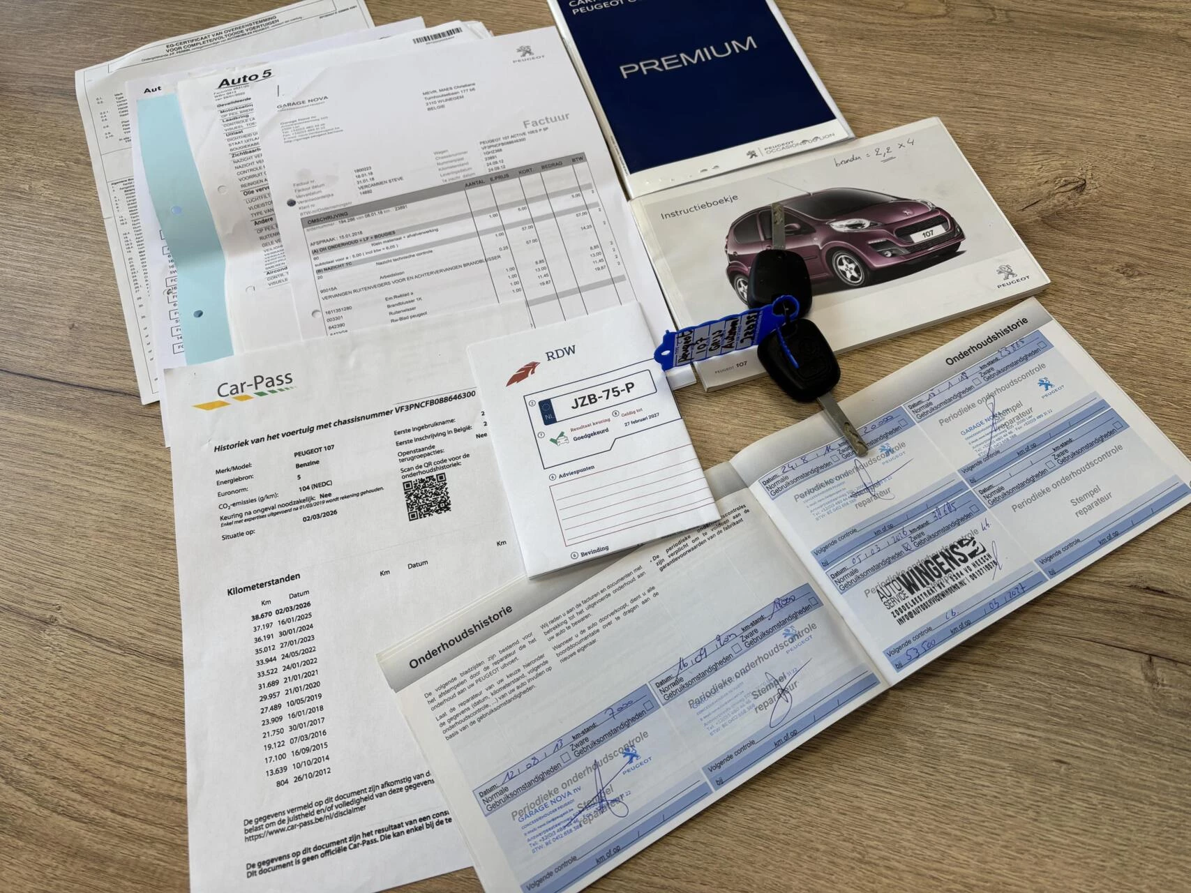 Hoofdafbeelding Peugeot 107