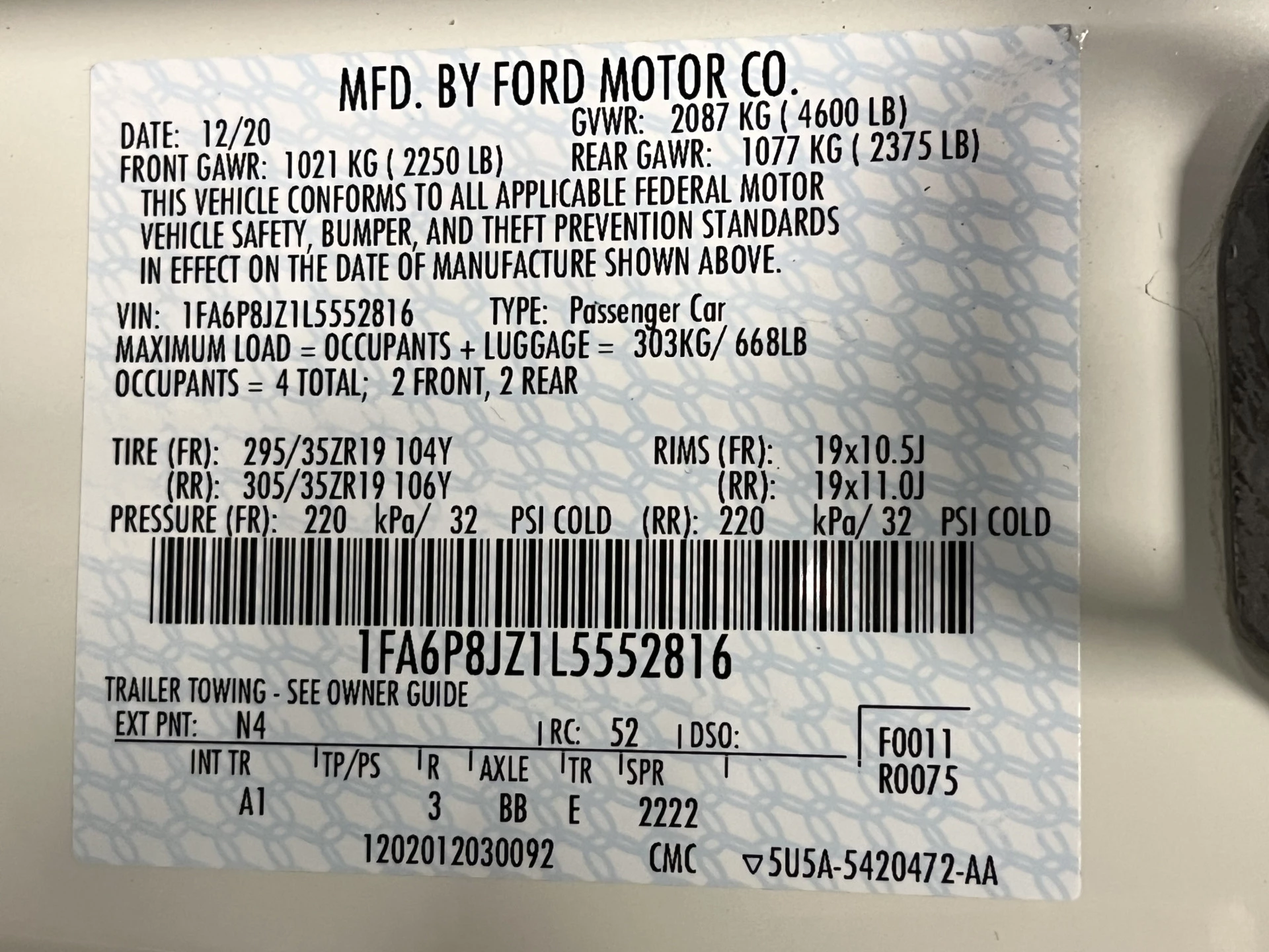 Hoofdafbeelding Ford Mustang
