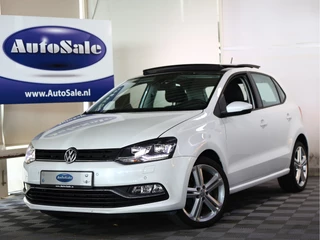 Volkswagen Polo 1.2 TSI Highline PANO STOELVW NAV BT LED PDC ECC '16