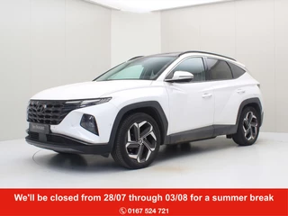 Hoofdafbeelding Hyundai Tucson Hyundai Tucson 1.6 T-GDi PHEV 265pk AWD Aut. Premium Sky [ PANODAK+TREKHAAK+LEDER+CAMERA+ACC+CLIMAAT+NAVIGATIE+CARPLAY ]