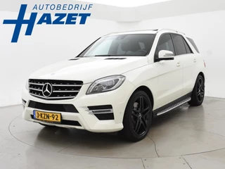 Hoofdafbeelding Mercedes-Benz M-Klasse Mercedes-Benz M-klasse 350 AMG SPORT + EXCLUSIEF LEDER | TREKHAAK | LUCHTVERING | 21 INCH | SCHUIFDAK | CAMERA