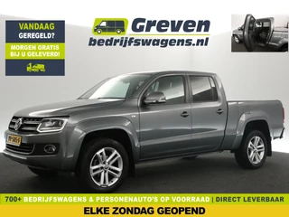 Volkswagen Amarok 2.0 TDI 4Motion XL | 5 Persoons | Dubbele Cabine | Grijs Kenteken | 3200KG | DSG Automaat Airco Camera Navi Cruise PDC Stoelverwarming LED 19''LMV Trekhaak