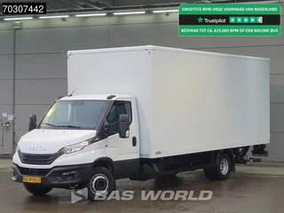 Iveco Daily 70C18 3.0L 1000KG Laadklep Automaat Luchtvering Dubbellucht Bakwagen Airco Cruise 180PK Euro6 Meubelbak Koffer Airco Cruise control