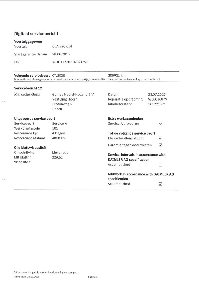 Hoofdafbeelding Mercedes-Benz CLA