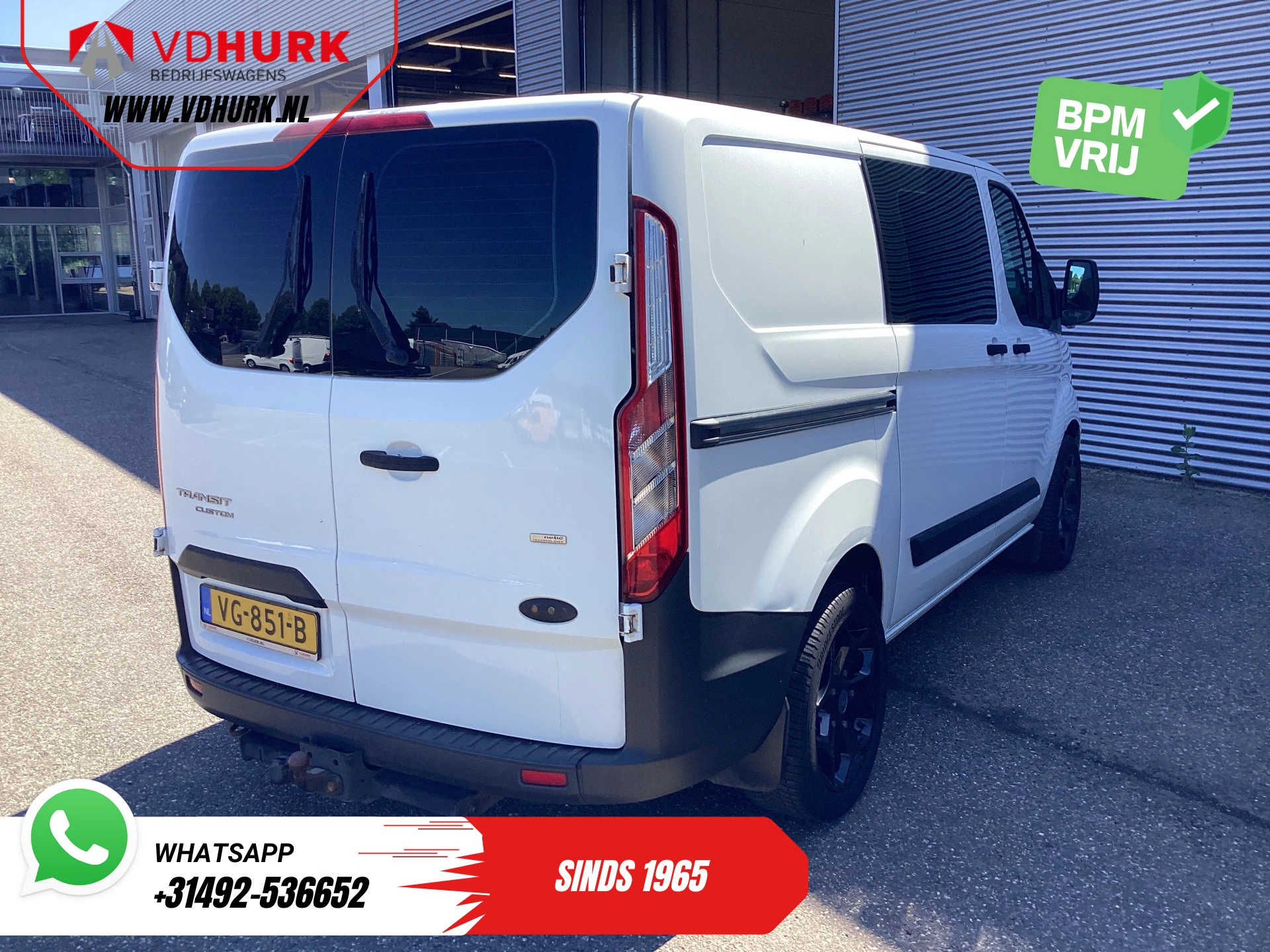 Hoofdafbeelding Ford Transit Custom