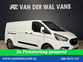 Ford Transit Custom 2.0 TDCI 130 pk L2H1 Euro6 Airco | LED | Cruisecontrol | Verwarmde voorruit | Parkeersensoren Bijrijdersbank, 2800kg trekvermogen