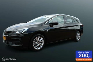 Hoofdafbeelding Opel Astra Opel Astra Sports Tourer 1.2 Business Elegance 145 PK, Pdc voor/achter + Camera, App connect, Cruise, Clima, Navi, Donkerglas, Full led, Comfort stoelen, Dode hoek detectie, Lmv 16 inch.