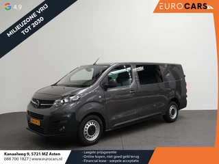 Opel Vivaro 1.5 CDTI L3H1 Edition Dubbele Cabine 144PK Automaat Airco Navigatie Bluetooth Trekhaak