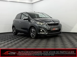 Hoofdafbeelding Peugeot 108 Peugeot 108 1.0 e-VTi Première Camera, Clima, Cruise control, Keyless start, A start stop, Lichtmetalen velgen
