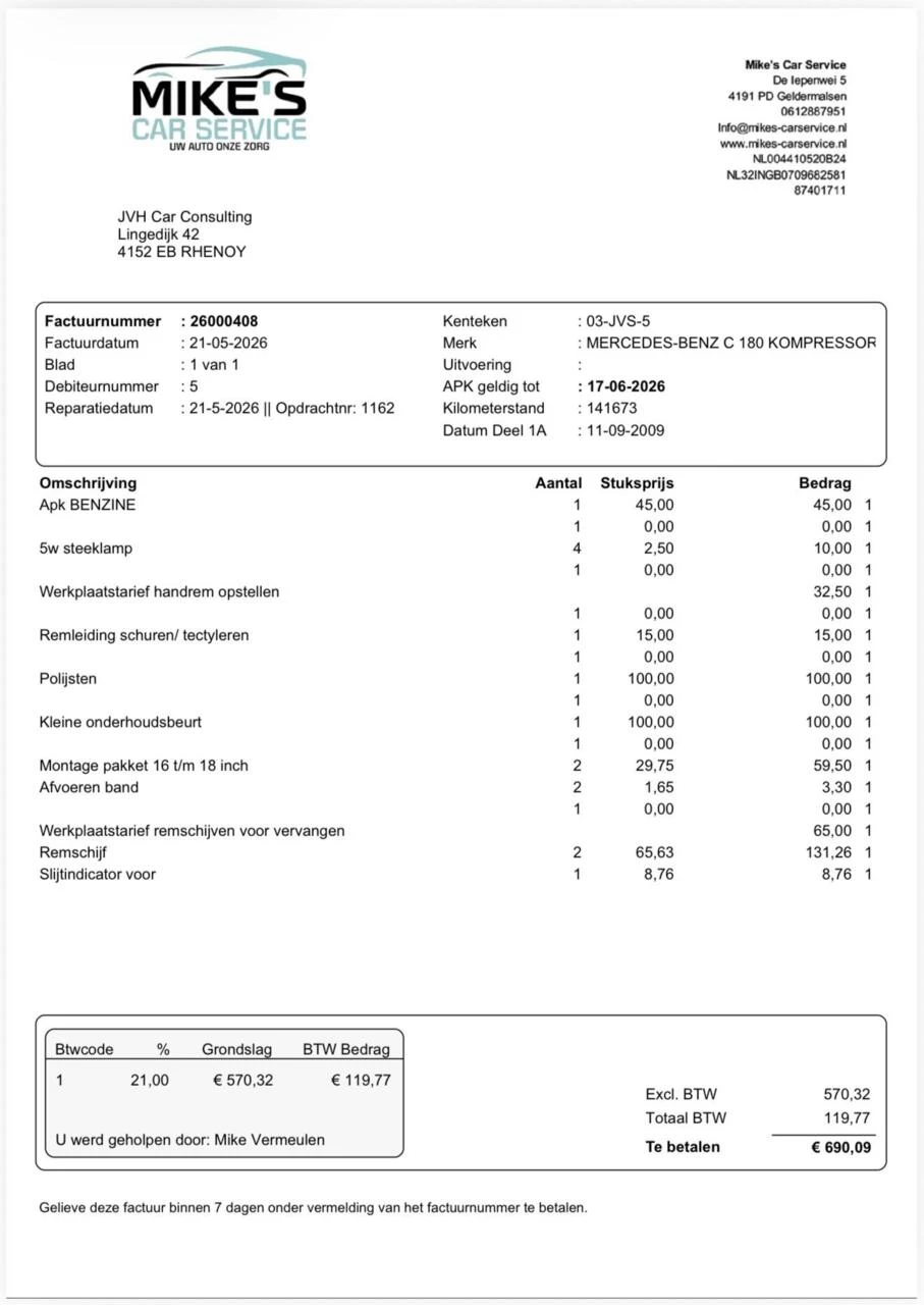 Hoofdafbeelding Mercedes-Benz C-Klasse