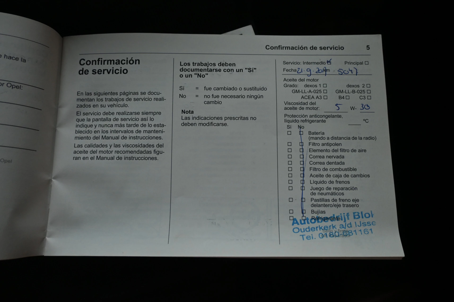 Hoofdafbeelding Opel Zafira