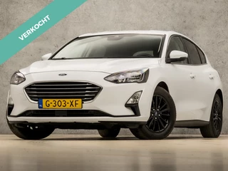 Ford Focus 1.0 EcoBoost Titanium Sport (APPLE CARPLAY, GROOT NAVI, KEYLESS, LED KOPLAMPEN, GETINT GLAS, SPORTSTOELEN, LM VELGEN, CRUISE, DAB+, NIEUWE APK, NIEUWSTAAT)