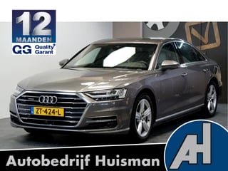 Audi A8 50 TDI Quattro 210kW/286pk Aut8 Pro Line Plus BANG&OLUFSEN + SOFTCLOSE + LUCHTVERING + COMFORTLEDER + MATRIX LED + ADAPT.CRUISE + LANE ASSIST + 360 CAMERA + DRIVE SELEKT + STOELMASSAGE/-VERWARMING&-KOELING + PARKSENSOREN + 20" ZOMERWIELEN + 19" WINTERWIEL