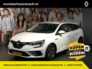 Renault Mégane Estate 1.3 TCe Intens - Occasion Lease vanaf €494 p/m - Trekhaak - Sensor v+a - Cruise - Navi