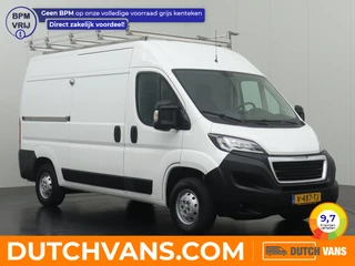 Peugeot Boxer 2.0BlueHDI 130PK L2H2 Premium | Glasresteel | Trekhaak | Navigatie | 3-Persoons | Airco | Cruise | Betimmering