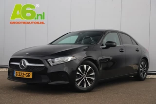 Mercedes-Benz A-klasse 180 d Business Solution Automaat Half Leder Sportstoelen Widescreen Navigatie Carplay Android Clima Cruise Achteruitrijcamera Getint Glas