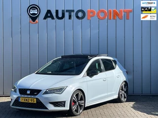 Seat Leon 2.0 TSI Cupra 280 DSG ORG NL|PANO|LEER|UITLAATKLEPSYSTEEM|STOELVRM|DUALCLIMATEZONE|BREMBOSCHIJVEN|LED|19''INCH|