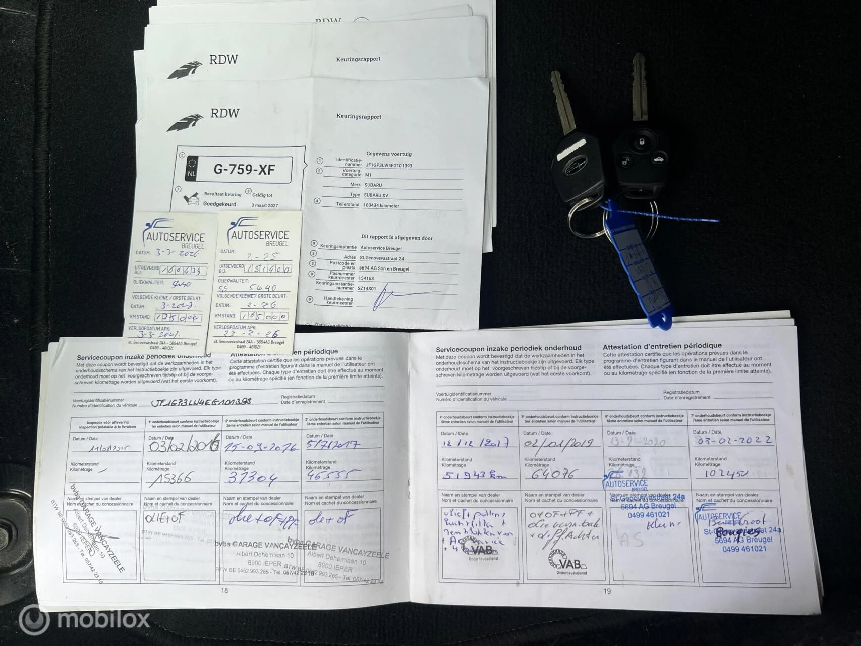 Hoofdafbeelding Subaru XV