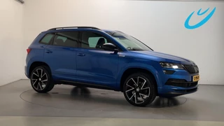 Hoofdafbeelding Škoda Karoq Skoda Karoq 1.5 TSI 150pk DSG ACT Sportline Business Panoramadak Alcantara Stoelverwarming LED