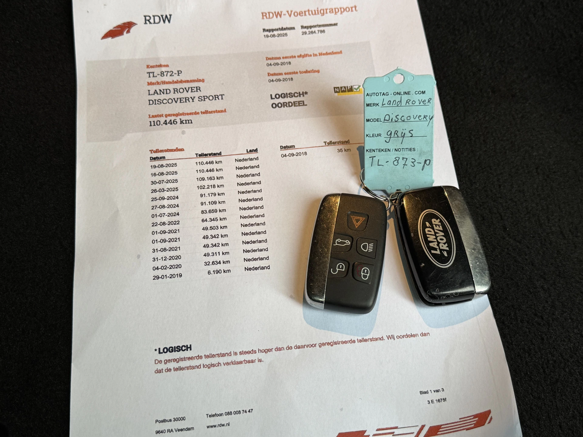 Hoofdafbeelding Land Rover Discovery Sport