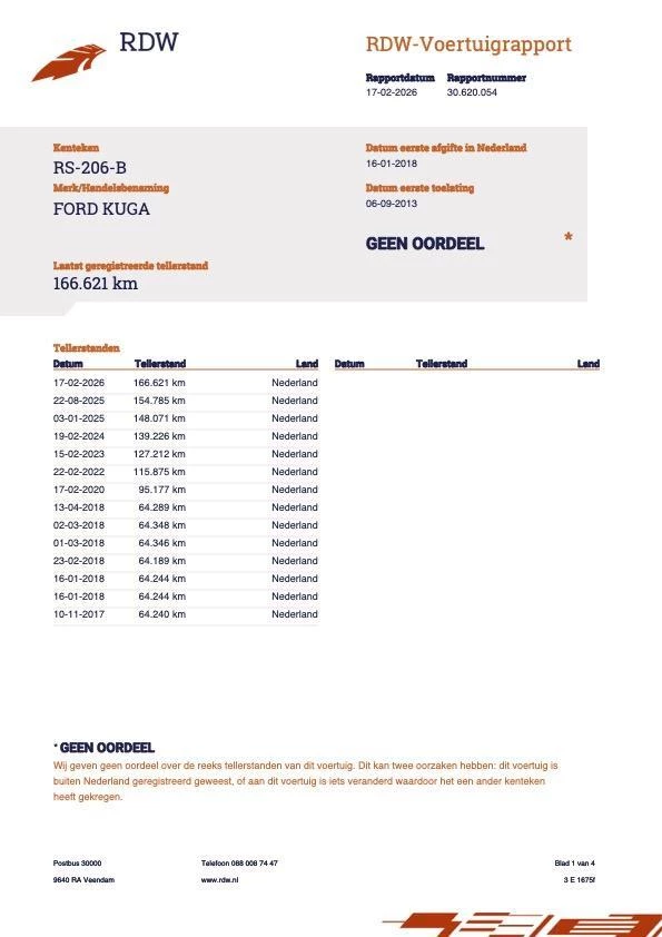 Hoofdafbeelding Ford Kuga