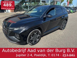 Hyundai Tucson 1.6 T PHEV 265pk  N Line 4WD  65km Electr rijden  hierna Hybride , N-Line Luxe uitvoering ,  360o camera ,  Dodehoek detectie , Electr achterklep  03-2027 Fab Garantie