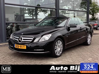 Mercedes E-klasse Cabrio 300 CGI Avantgarde, nekverwarming, navi, leer,