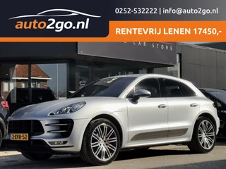 Porsche Macan 3.6 TURBO AUT7 400PK. LEDER NAVI SPORT-CHRONO LUCHTVERING LED LMV PDC