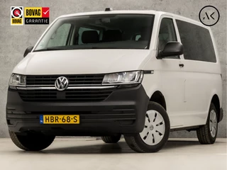 Volkswagen Transporter Kombi 2.0 TDI L1H1 (9 PERSOONS, LEDER, APPLE CARPLAY, GROOT NAVI, NIEUWE APK, ELEK RAMEN, CRUISE, TREKHAAK, NIEUWSTAAT)