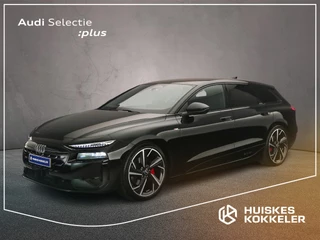 Hoofdafbeelding Audi A6 Avant e-tron Audi A6 Avant e-tron S edition 83 kWh | Luchtvering | Adaptive cruise control | S-Line | Optiek zwart | 360 camera | Navigatie | Elektrische achterklep