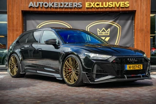 Hoofdafbeelding Audi RS6 Audi A6 Avant RS 6 TFSI quattro ABT RS-R 1 of 125 Akrapovic Panodak Keramisch Stoelvent. B&O+ Eventuri 360 Camera 825 PK!