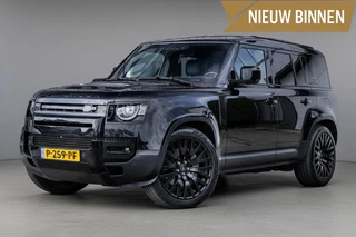 Land Rover Defender 110 P400e X-Dynamic HSE BTW|6-pers.|Panodak|Stoelkoeling|360°|Meridian|Luchtvering|Dealer-onderhouden