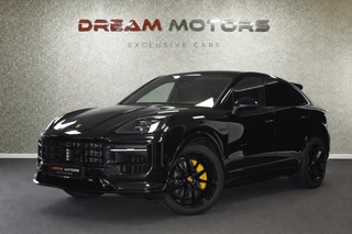 Porsche Cayenne Coupé 3.0 E-Hybrid TURBO GT 470pk | TechArt | PASSENGER DISPLAY | ACHTERASBESTURING