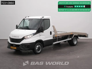Iveco Daily 35C16 3.0L Autotransporter Dubbellucht 160PK Airco Cruise Camera Lier Euro6 Abschleppwagen Car Transporter Airco Cruise control