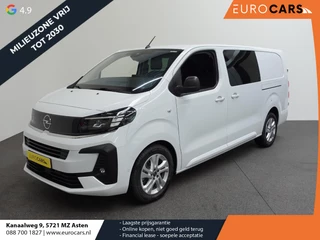 Opel Vivaro 2.0 Diesel 180 S&S L3 Automaat Dubbele Cabine 2 schuifdeuren Android Auto/Apple CarPlay Navigatie Keyless Entry&Start Climate Control Camera Cruise Control Houten afwerking laadruimte Trekhaak lichtmetalen velgen