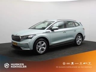 Hoofdafbeelding Škoda Enyaq iV Škoda Enyaq iV 60 180pk Automaat Achteruitrijcamera, Navigatie, Adaptive cruise control, Parkeersensoren, Airco, DAB, App connect, LED verlichting