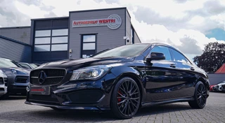 Mercedes-Benz CLA-klasse 180 |CLA45 LOOK |Stoelverwarming | Bluetooth | Pano | Sportstoelen | Sfeerverlichting