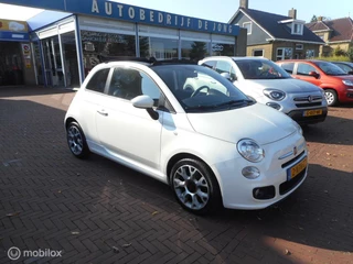 Fiat 500 C TwinAir Turbo 80 500S  ECC+HIFI+XENON+PARELMOER