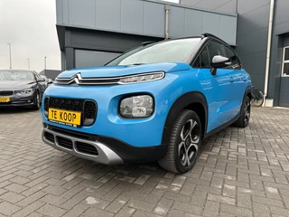 Hoofdafbeelding Citroën C3 Aircross Citroën C3 Aircross 1.2 PureTech Shine Automaat, Blauw, 1e eigenaar, dealer onderhou