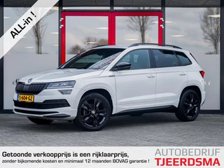 Skoda Karoq 1.5 TSI ACT Sportline Business | Navigatie | Stoelverwarming | Stuurwiel Verwarmd | Camera | Navigatie | Climate Control | Adaptieve Cruise Control | LED Koplampen | KEyless | Metallic | All Season Banden |