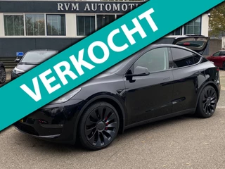 Tesla Model Y Performance AWD 75 kWh | ORIG. NL. NAP KM. | 1E EIGENAAR | * 38.759 EX BTW * | RESTERENDE TESLA GARANTIE T/M 5-2026!