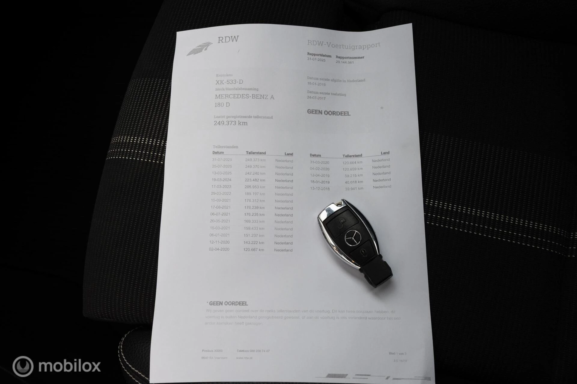 Hoofdafbeelding Mercedes-Benz A-Klasse
