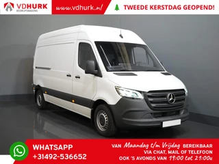 Mercedes-Benz Sprinter 211 Aut. L2H2 LED/ Standkachel/ Stoelverw./ Climate/ Carplay/ Camera/ Cruise/ Trekhaak