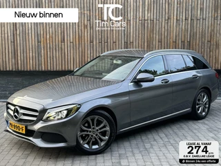 Mercedes C-klasse Estate 180 Business Automaat Navigatiesysteem | Trekhaak | LED verlichting | Climate control | Cruise control | Getint glas | 17 inch lichtmetalen velgen | Achteruitrijcamera | Parkeersensoren voor achter