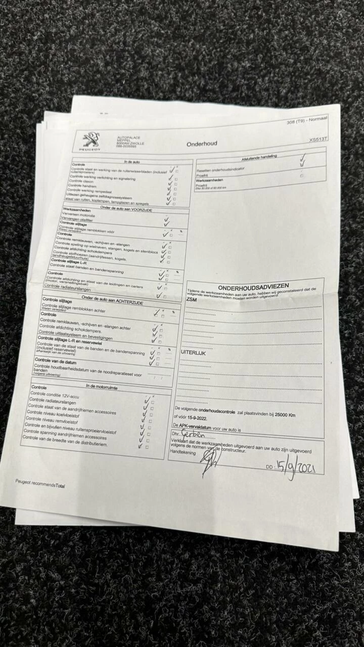 Hoofdafbeelding Peugeot 308