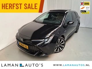 Toyota Corolla Touring Sports 2.0 Hybrid 184pk GR-Sport | Panorama/open dak JBL CarPlay Halfleder Navi ECC HUD ACC LED 18" LMV BLIS Metallic | Hybrid Voorschoten