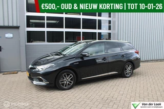 Toyota Auris Touring Sports 1.8 Hybrid Lease pro | Beige Leer | Panoramadak | Full Led | Parkeersensoren.