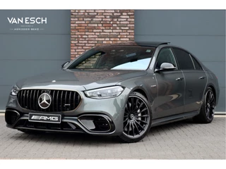 Hoofdafbeelding Mercedes-Benz S-Klasse Mercedes-Benz S-Klasse AMG 63 S E Performance Aut9 | 802pk | MANUFAKTUR | Achterasbesturing | Distronic+ | Entertainment Achter | Stoelventilatie | Zonweringspakket | Vlakkenverwarming |